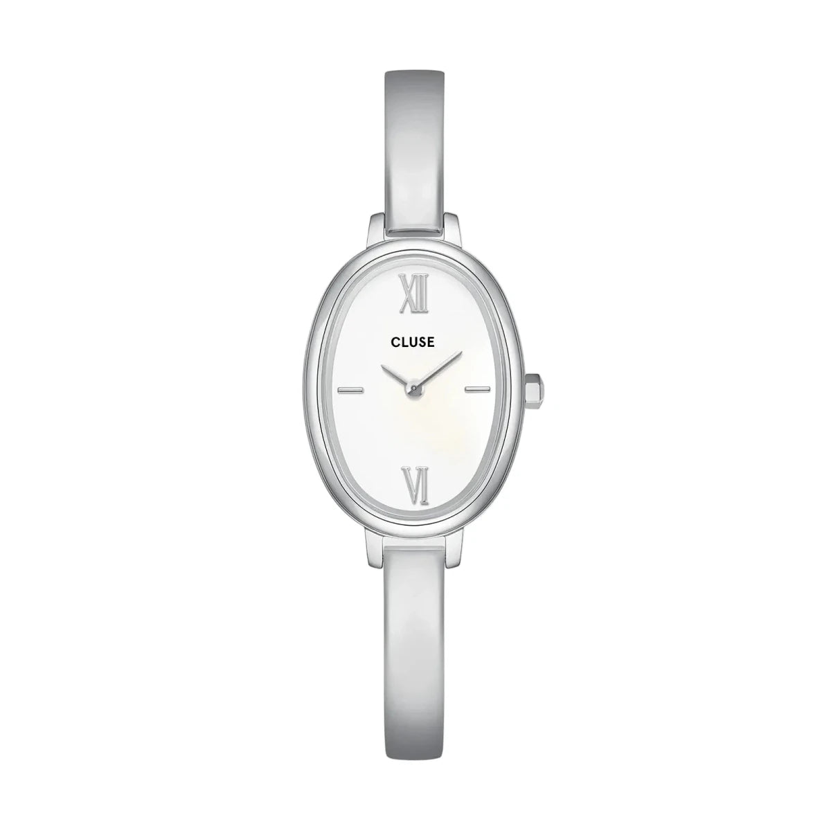 Montre CLUSE L'Ovale Acier Blanc - MONTRES -CW16102