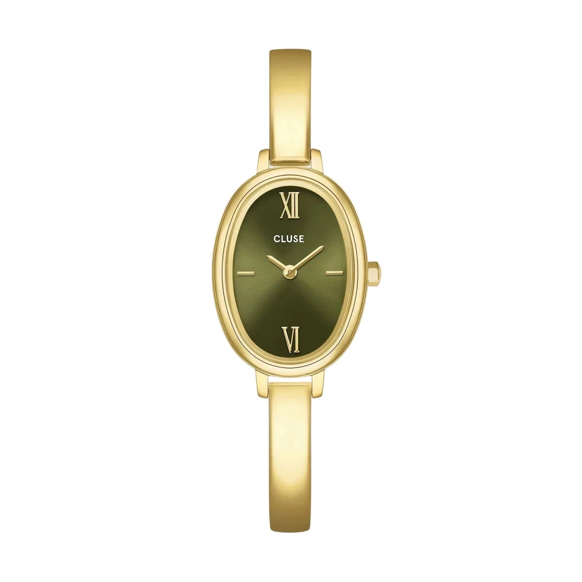 Montre CLUSE L'Ovale Dorée Vert - MONTRES -CW16103