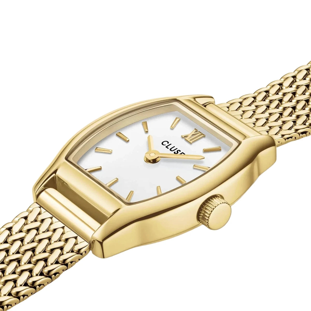 Montre CLUSE Tonette Mini Acier dorée Blanc - MONTRES -CW16501