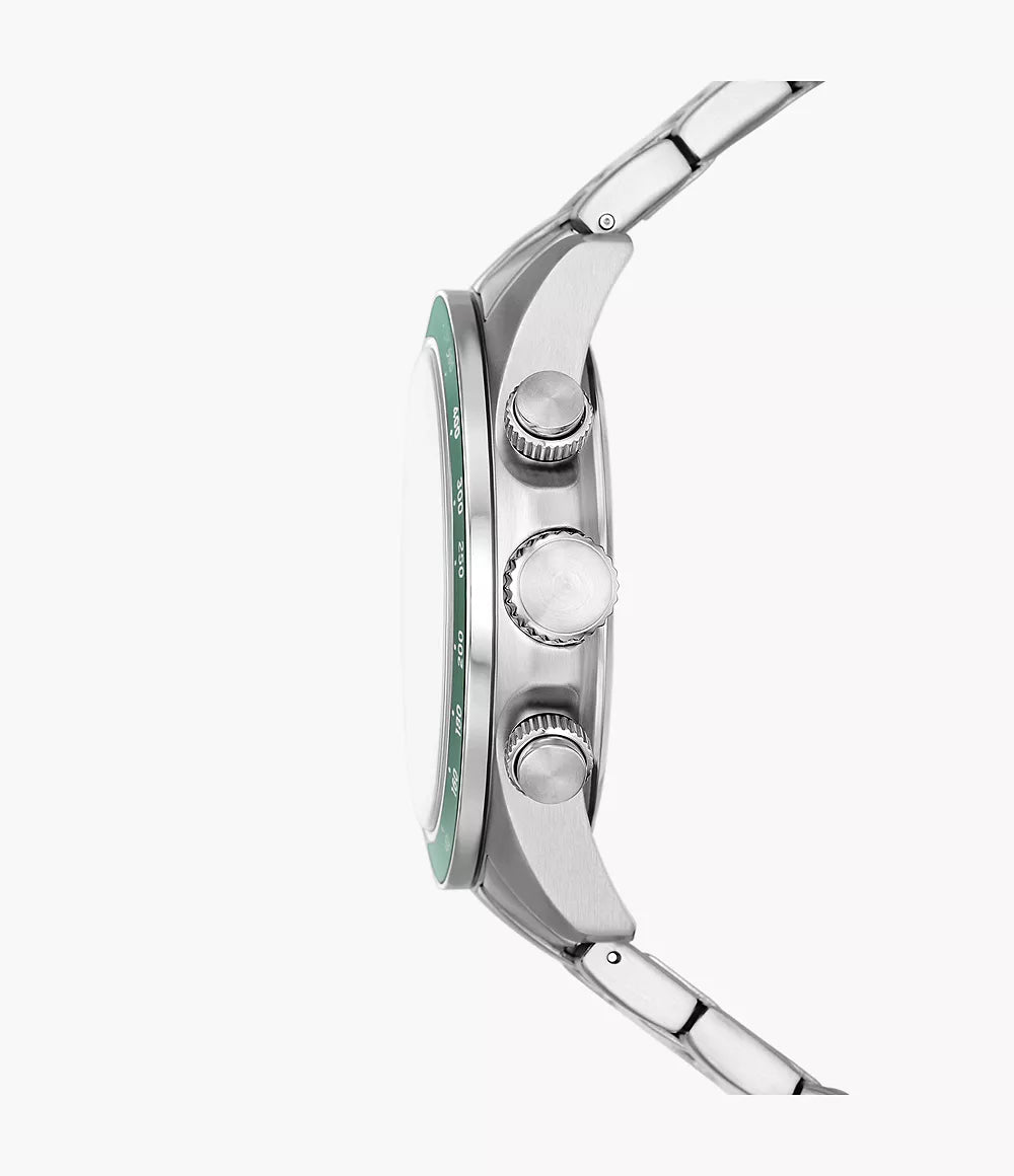 Montre FOSSIL Autocross Homme Mumtifonction Acier Vert - MONTRES - FS6127