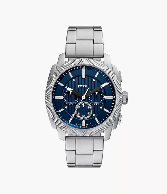 Montre FOSSIL Machine chronographe acier Bleu - MONTRES - FS6096