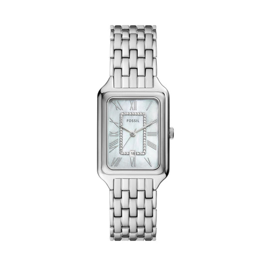 Montre FOSSIL Raquel Acier Nacre blanche - Fossil - Bijouterie TAMARA