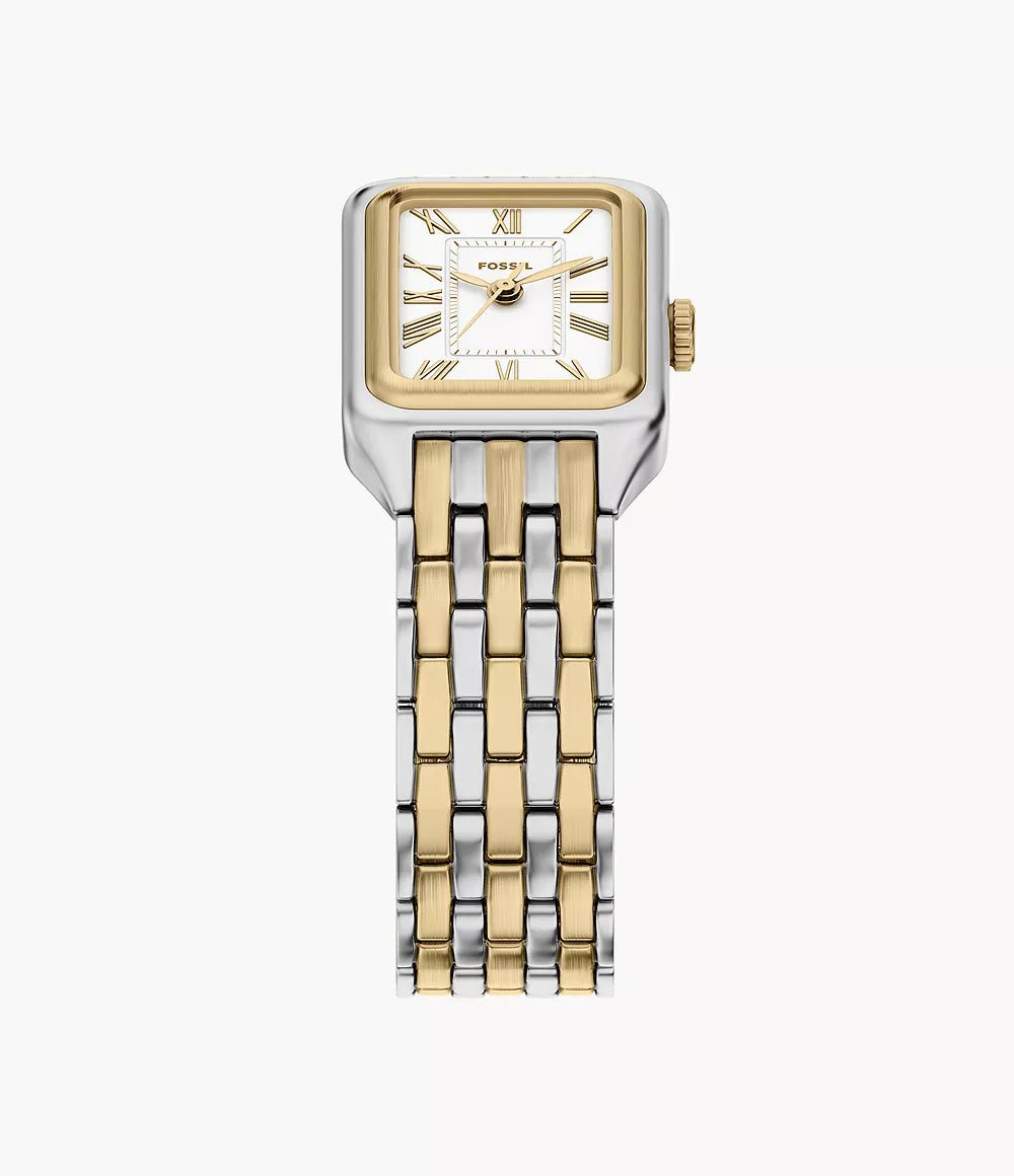 Montre FOSSIL Raquel Mini bicolore dorée - MONTRES - ES5468