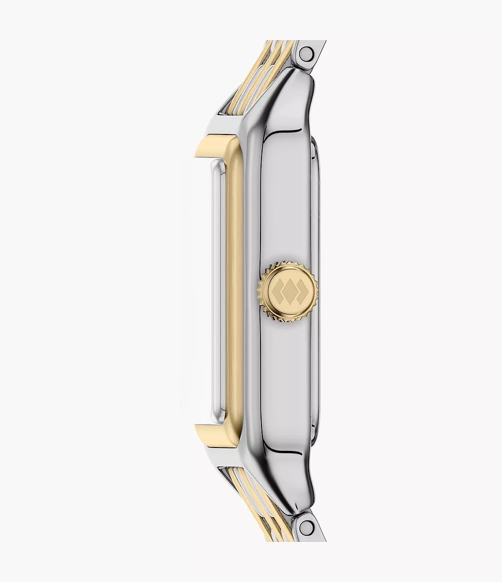 Montre FOSSIL Raquel Mini bicolore dorée - MONTRES - ES5468