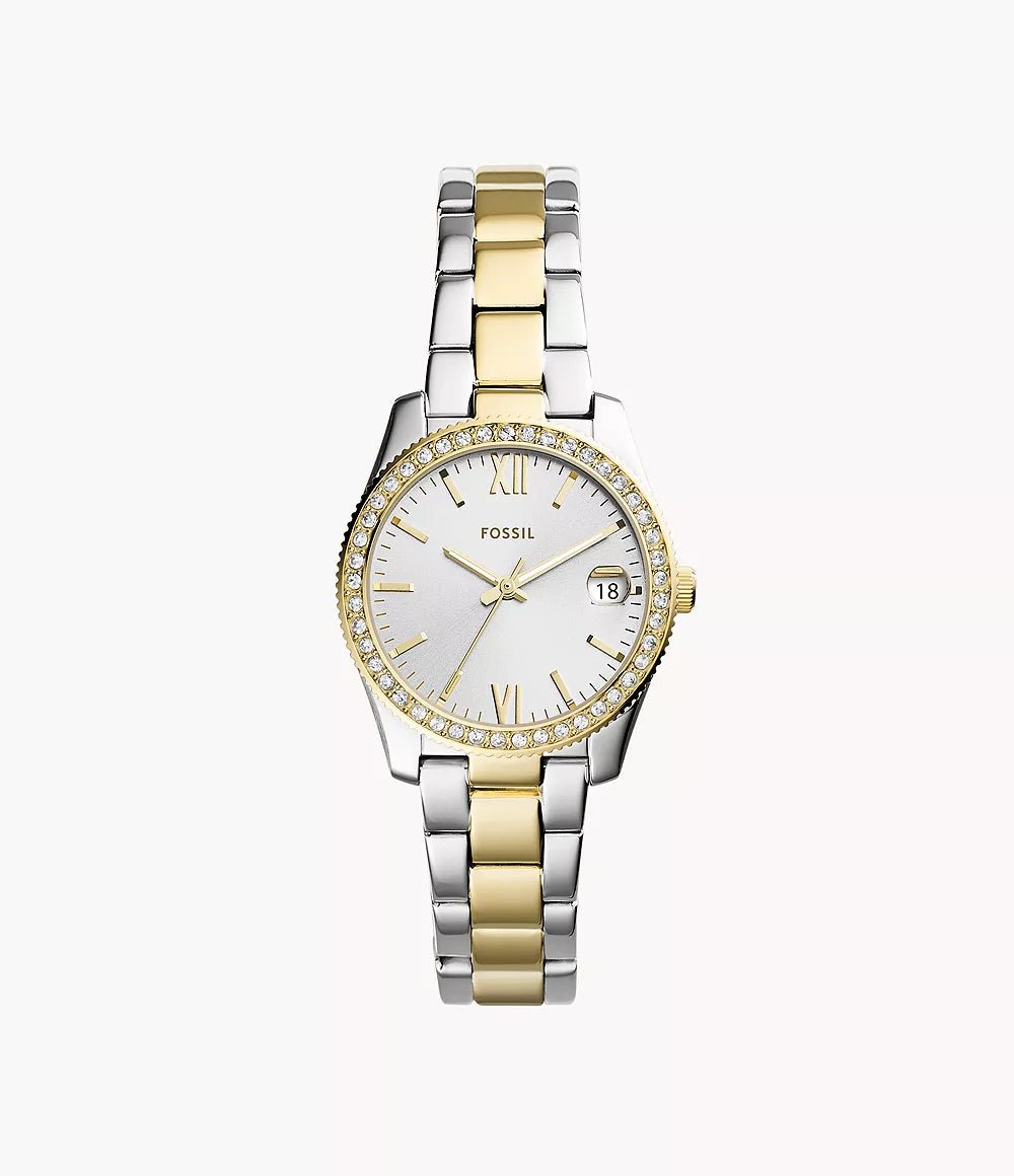 Montre FOSSIL Scarlette bicolore Brillants - MONTRES - ES4319