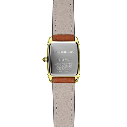 Montre HERBELIN Art Déco Mini dorée Femme - Herbelin - Bijouterie TAMARA