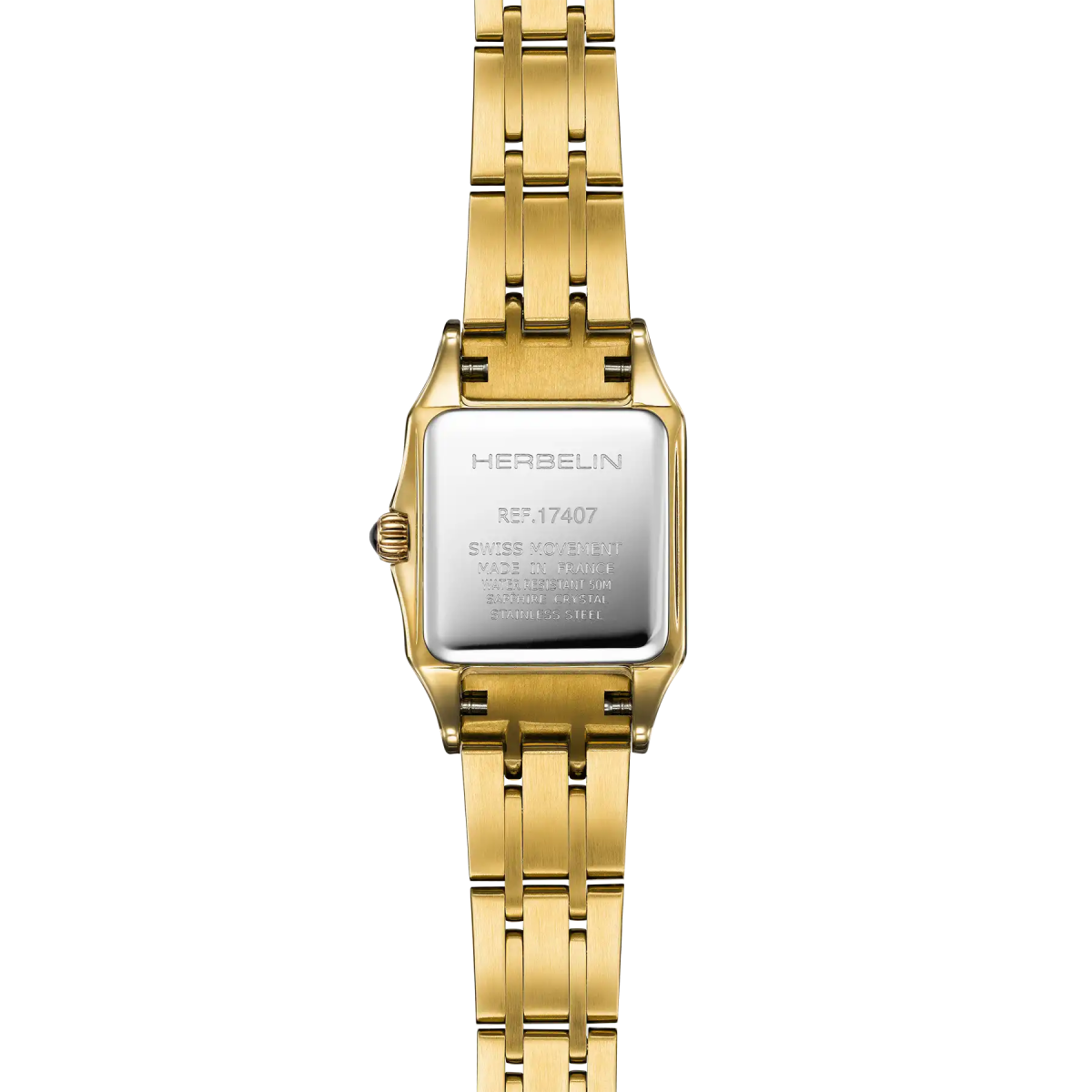 Montre HERBELIN Luna Mini Femme Dorée - Bijouterie TAMARA