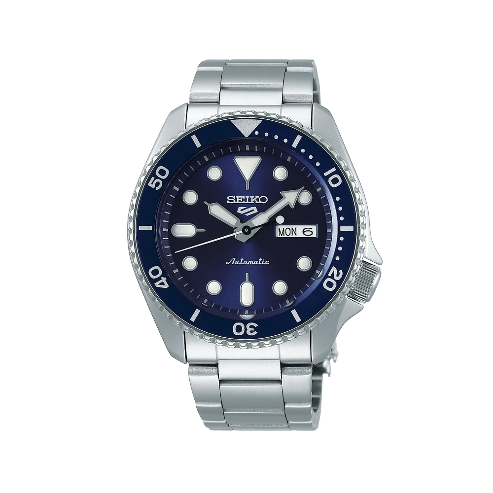 Montre SEIKO 5 Sports Automatique Acier Bleu