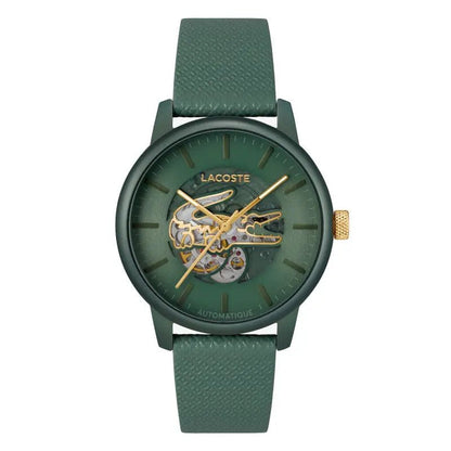Montre LACOSTE Automatique squelette Vert - Bijouterie TAMARA
