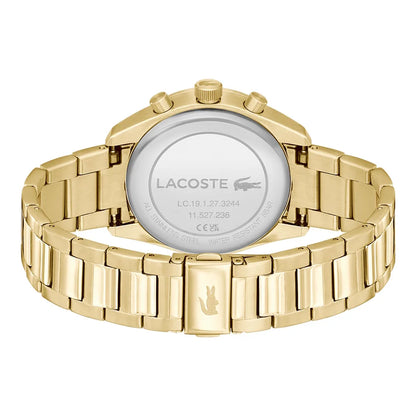 Montre LACOSTE Boston Chrono homme Doré Bleu