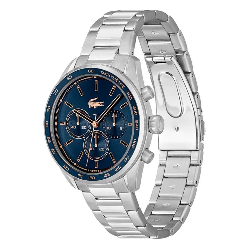 Montre LACOSTE Boston Acier Bleu - Lacoste - Bijouterie TAMARA