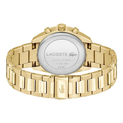 Montre LACOSTE Boston Chrono homme Doré Bleu - MONTRES -2011381