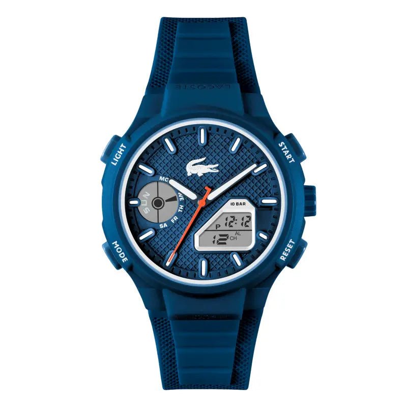 Montre LACOSTE LC33 Homme Bleu silicone - Lacoste - Bijouterie TAMARA