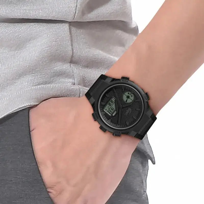 Montre LACOSTE LC33 Homme Noir silicone - Bijouterie TAMARA