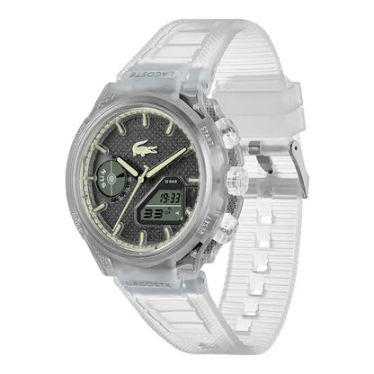 Montre LACOSTE LC33 Homme Transparente silicone - Lacoste - Bijouterie TAMARA