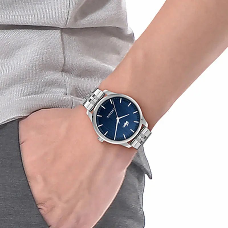 Montre LACOSTE Lisbon homme acier bleu - MONTRES -2011478