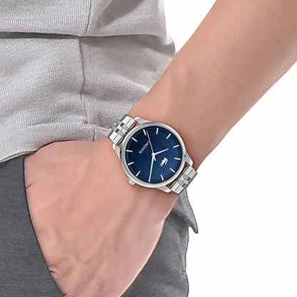 Montre LACOSTE Lisbon homme acier bleu - MONTRES -2011478