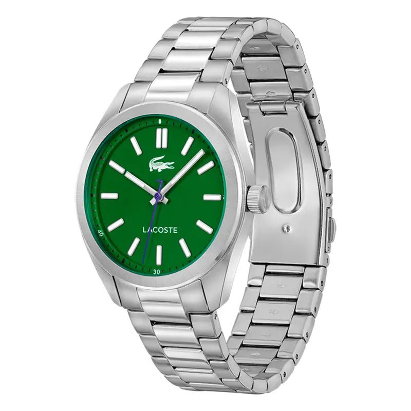 Montre LACOSTE Monceau Acier Vert - Lacoste - Bijouterie TAMARA