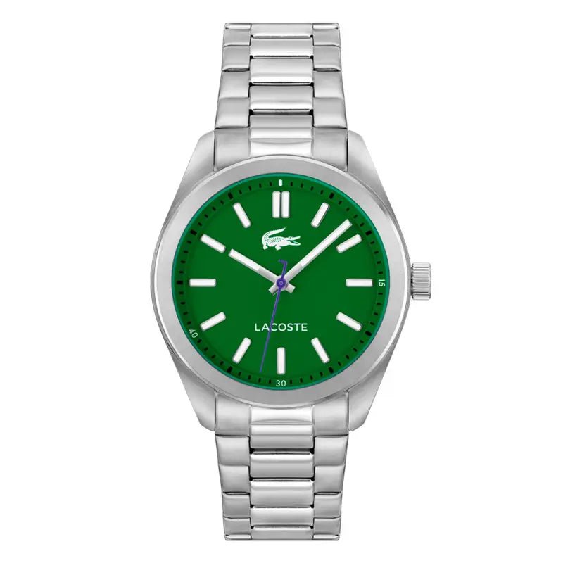 Montre LACOSTE Monceau Acier Vert - Lacoste - Bijouterie TAMARA