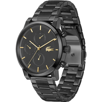 Montre LACOSTE Replay homme Multifonction Noir Doré - MONTRES - 2011451