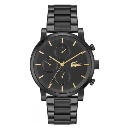 Montre LACOSTE Replay homme Multifonction Noir Doré - MONTRES - 2011451