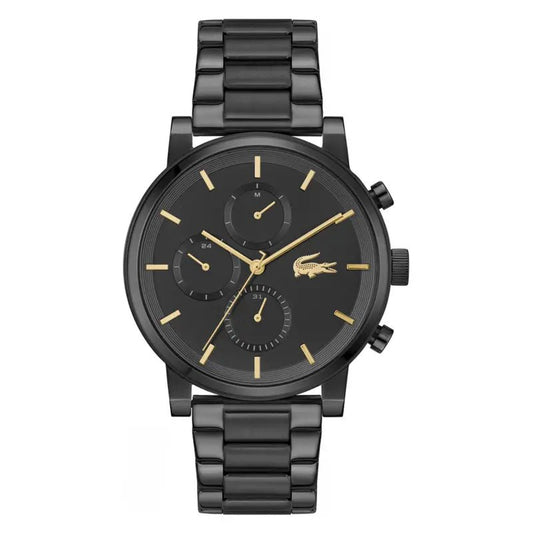 Montre LACOSTE Replay homme Multifonction Noir Doré - MONTRES - 2011451