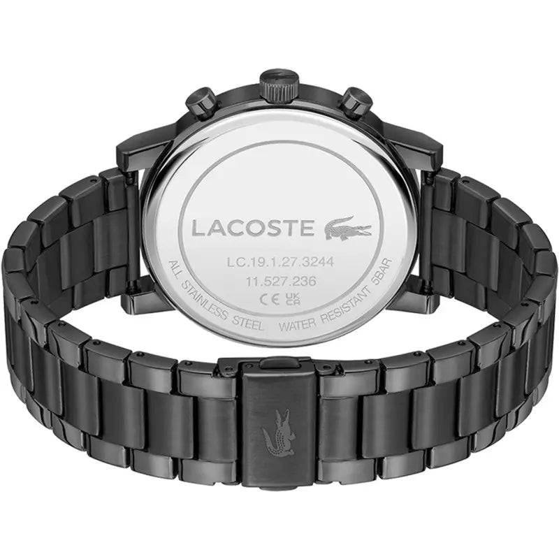 Montre LACOSTE Replay homme Multifonction Noir Doré - MONTRES - 2011451