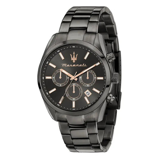 Montre Maserati Attrazione Acier gris anthracite - Maserati - Bijouterie TAMARA