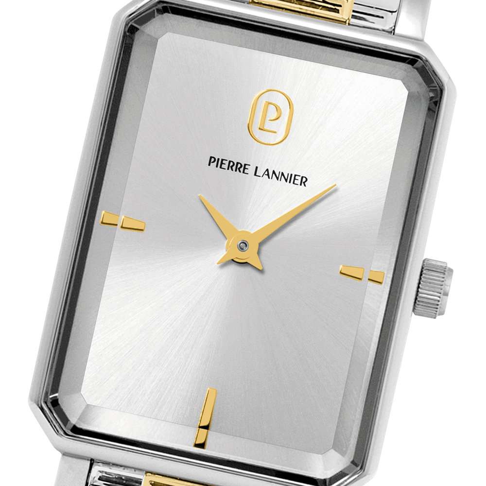 Montre Pierre LANNIER ARIANE Acier bicolore doré - Bijouterie TAMARA