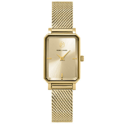 Montre Pierre Lannier Ariane doré Maille milanaise doré - MONTRES -006L542
