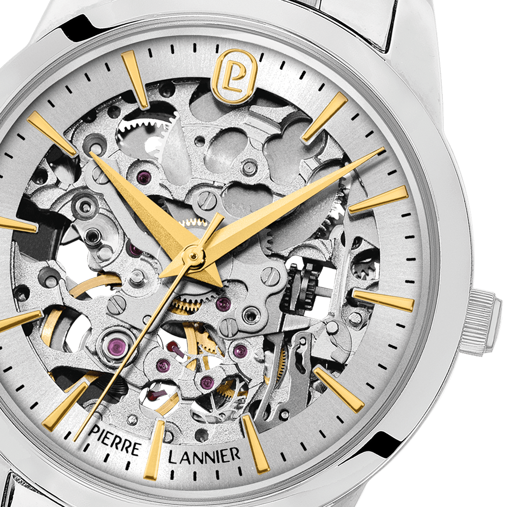 Montre Pierre LANNIER femme THEA Automatique Acier - MONTRES -143H621