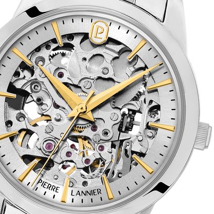 Montre Pierre LANNIER femme THEA Automatique Acier - MONTRES -143H621