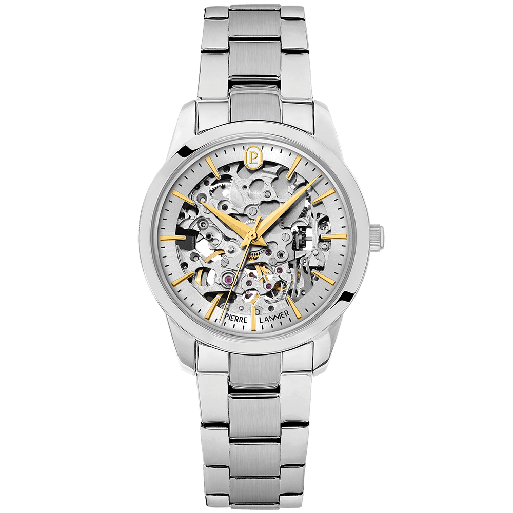 Montre Pierre LANNIER femme THEA Automatique Acier - MONTRES -143H621