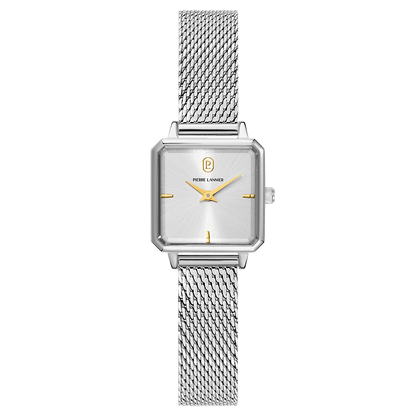 Montre Pierre LANNIER LEONOR Acier Maille milanaise - MONTRES - 071H621