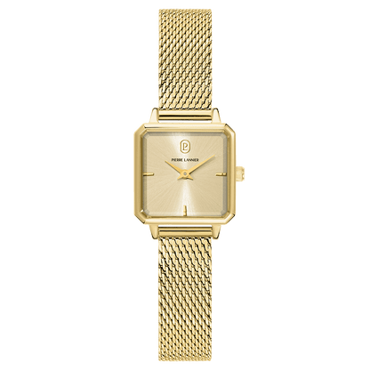 Montre Pierre LANNIER LEONOR Dorée Maille milanaise - MONTRES - 072J542