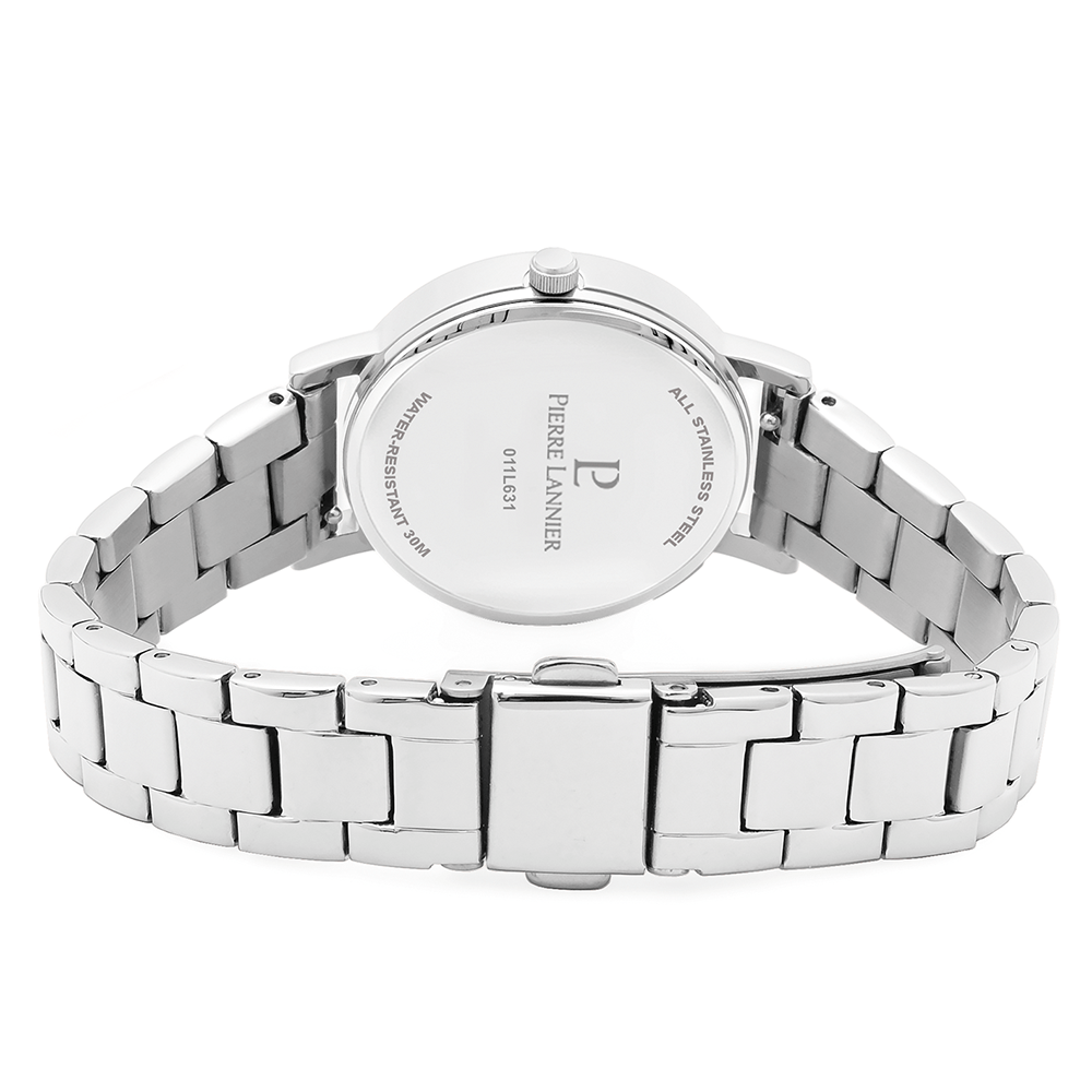 Montre Pierre LANNIER MULTIPLES Acier Gris acier - Bijouterie TAMARA