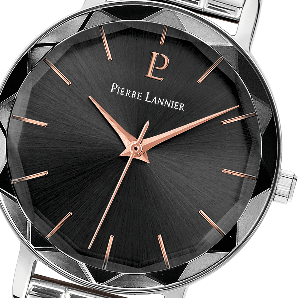 Montre Pierre LANNIER MULTIPLES Acier Gris acier - Bijouterie TAMARA