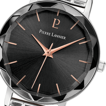 Montre Pierre LANNIER MULTIPLES Acier Gris acier - Bijouterie TAMARA