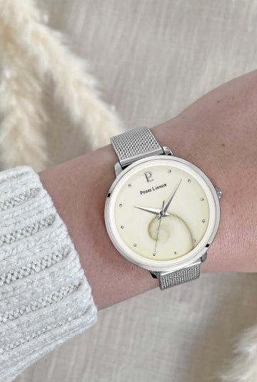 Montre Pierre Lannier Ocean Maille milanaisie acier - Pierre Lannier - Bijouterie TAMARA