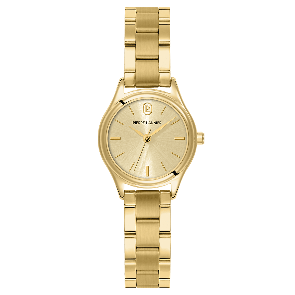 Montre Pierre LANNIER PYA Doré maillons doré - MONTRES -022H542