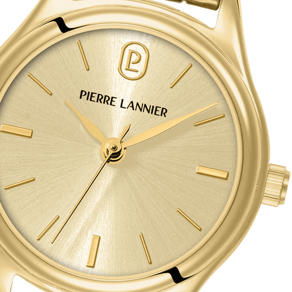 Montre Pierre LANNIER PYA Doré maillons doré - MONTRES -022H542