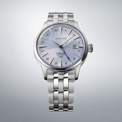 Montre SEIKO Presage Cocktail Automatique GMT Acier bleu