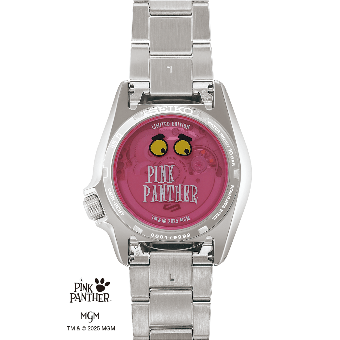 Montre SEIKO 5 Sport Auto Ed. limitée Pink Panther Rose - MONTRES - SRPM07K1