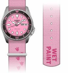 Montre SEIKO 5 Sport Auto Ed. limitée Pink Panther Rose - MONTRES - SRPM07K1