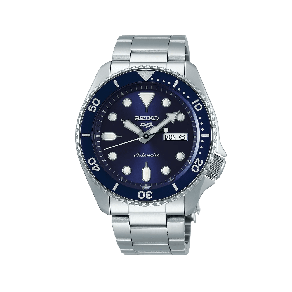 Montre SEIKO 5 Sports Automatique Acier Bleu - MONTRES -SRPD51K1