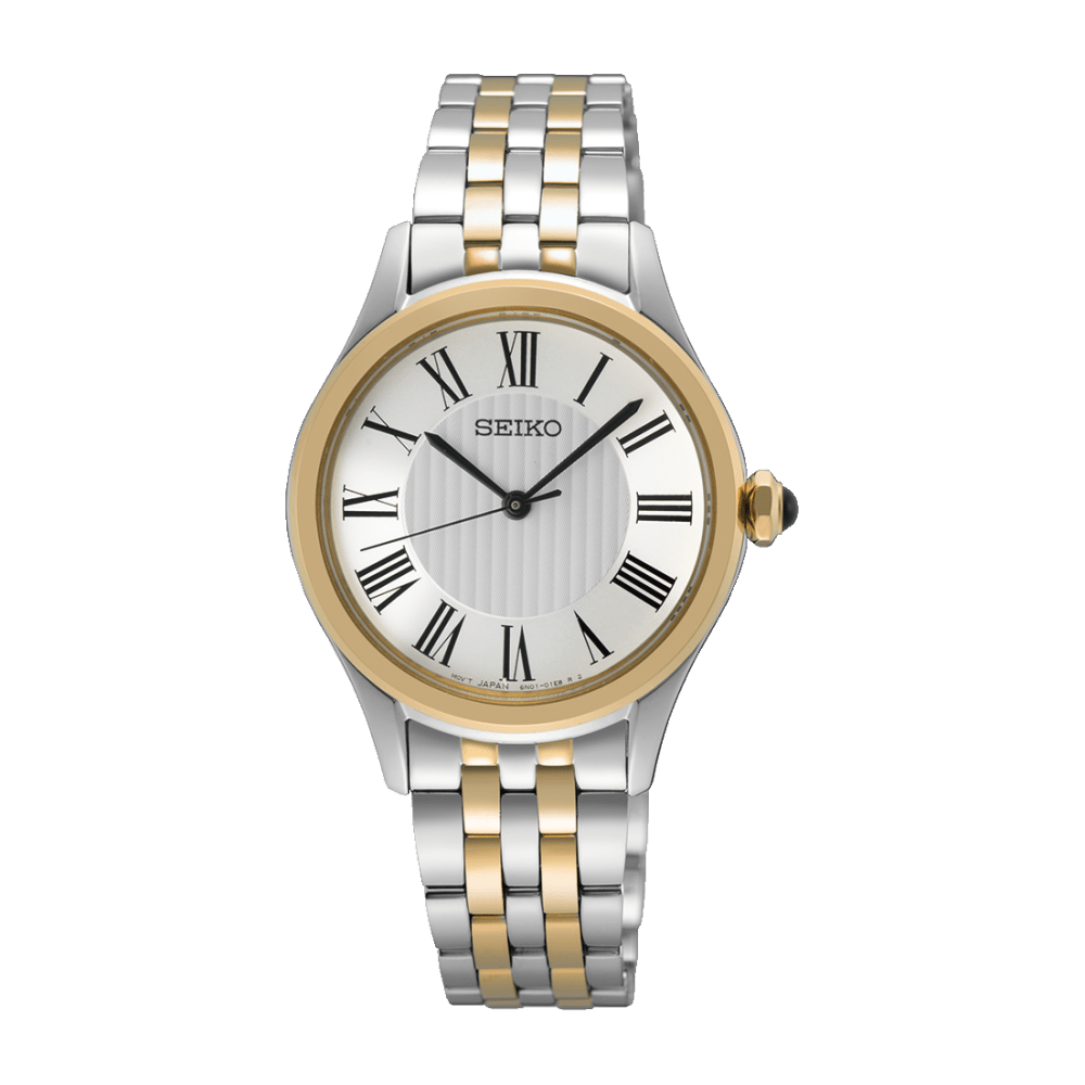 Montre SEIKO Classique Femme Acier bicolore - Seiko - Bijouterie TAMARA