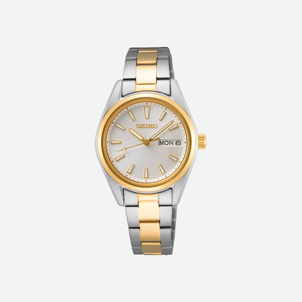 Montre SEIKO Classique femme bicolore - Seiko - Bijouterie TAMARA
