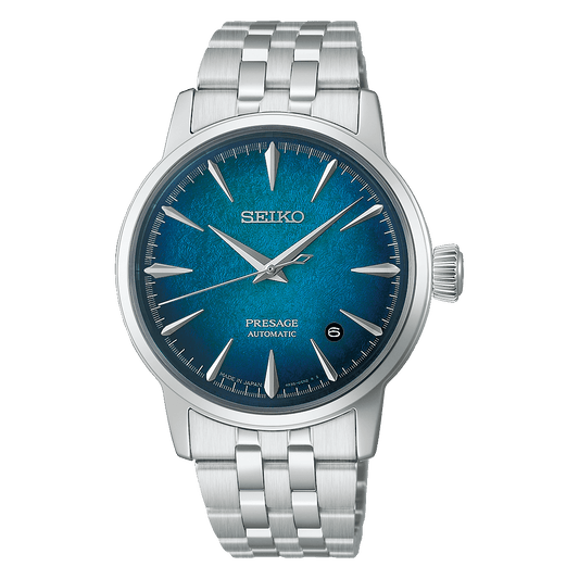 Montre SEIKO Presage automatique Acier Bleu turquoise - MONTRES -HCB001J1