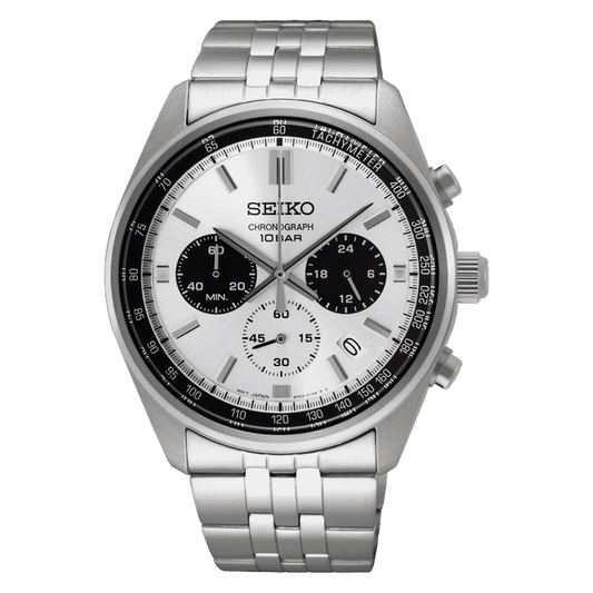 Montre SEIKO Sport Chrono Acier argenté - Seiko - Bijouterie TAMARA