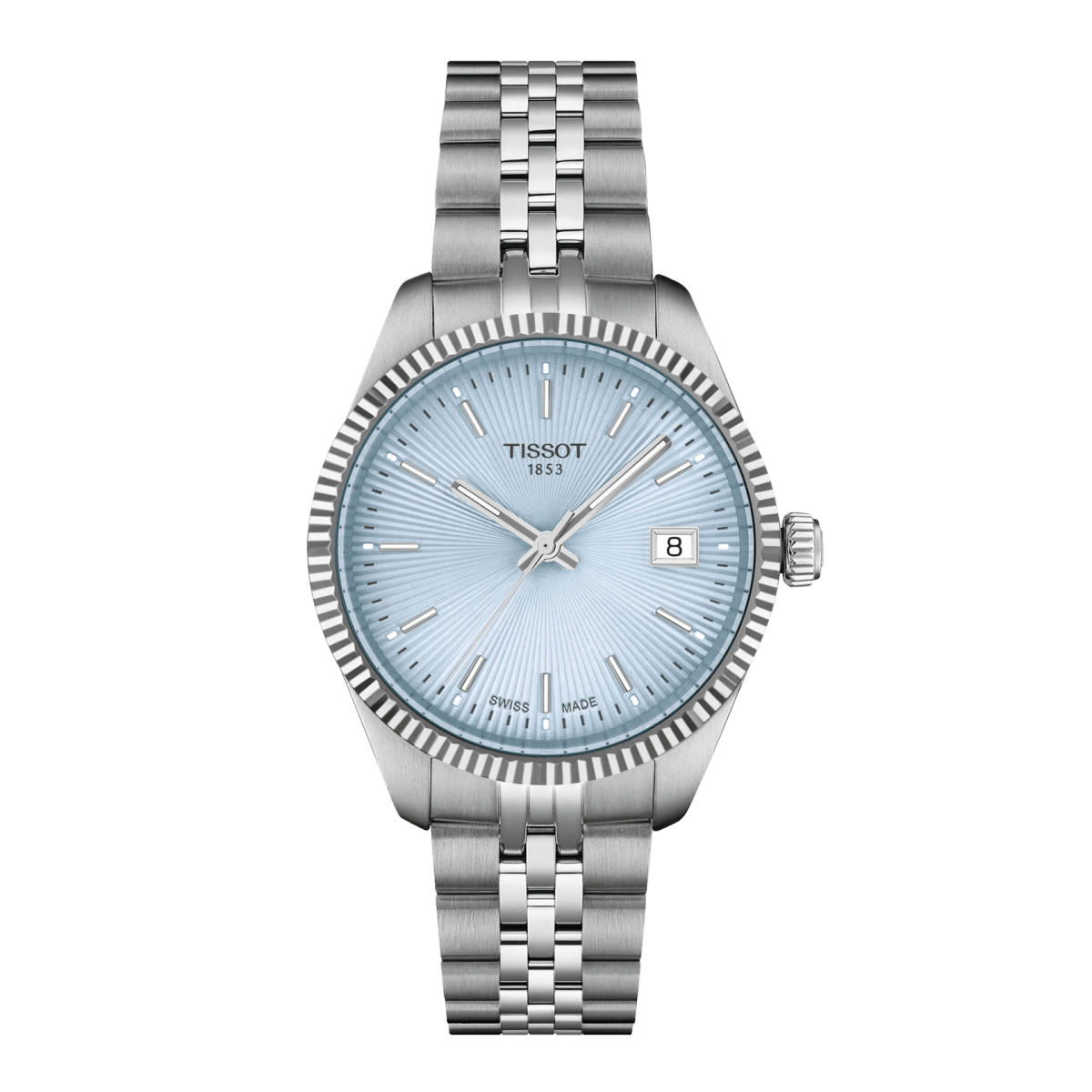 Montre TISSOT Ballade Acier Bleu ciel 34mm - Tissot - Bijouterie TAMARA